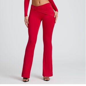 Oh Polly Pants with Heart Draped Detail